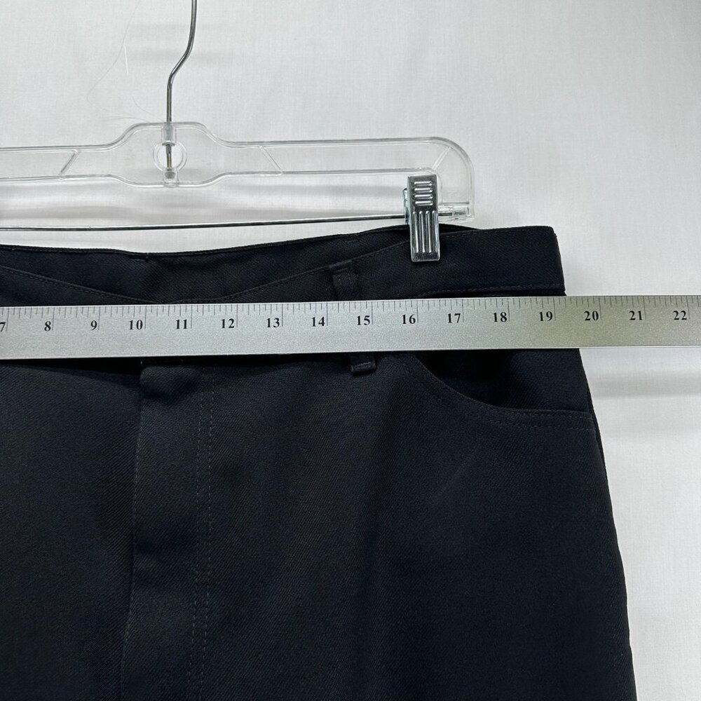 Wrangler 82BK Wrancher Dress Jeans Mens 40x30 Stretch Classic Fit Zip Fly Black - Picture 8 of 12